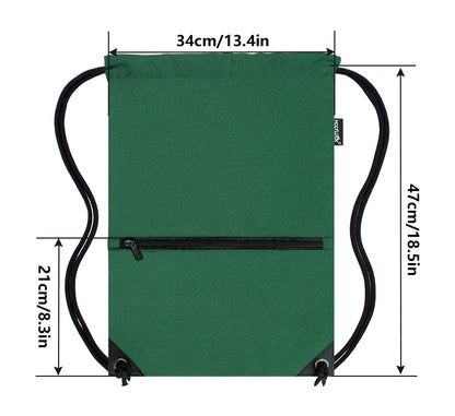 HOLYLUCK Drawstring Backpack Bag Sport Gym Sackpack