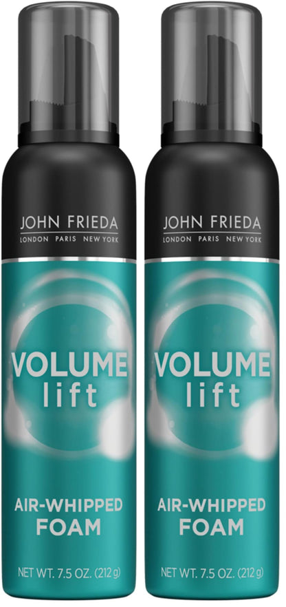 John Frieda Volume Lift Hairspray, Volumizing Hairspray with Air-Silk Technology for Fine or Flat Hair, Adds Body, Long-Lasting Hold, and Fullness for Fine, Thin Hair, 10 Oz, Pack of 2