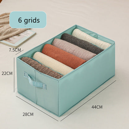 Large Capacity Folding Clothes Drawer Divider