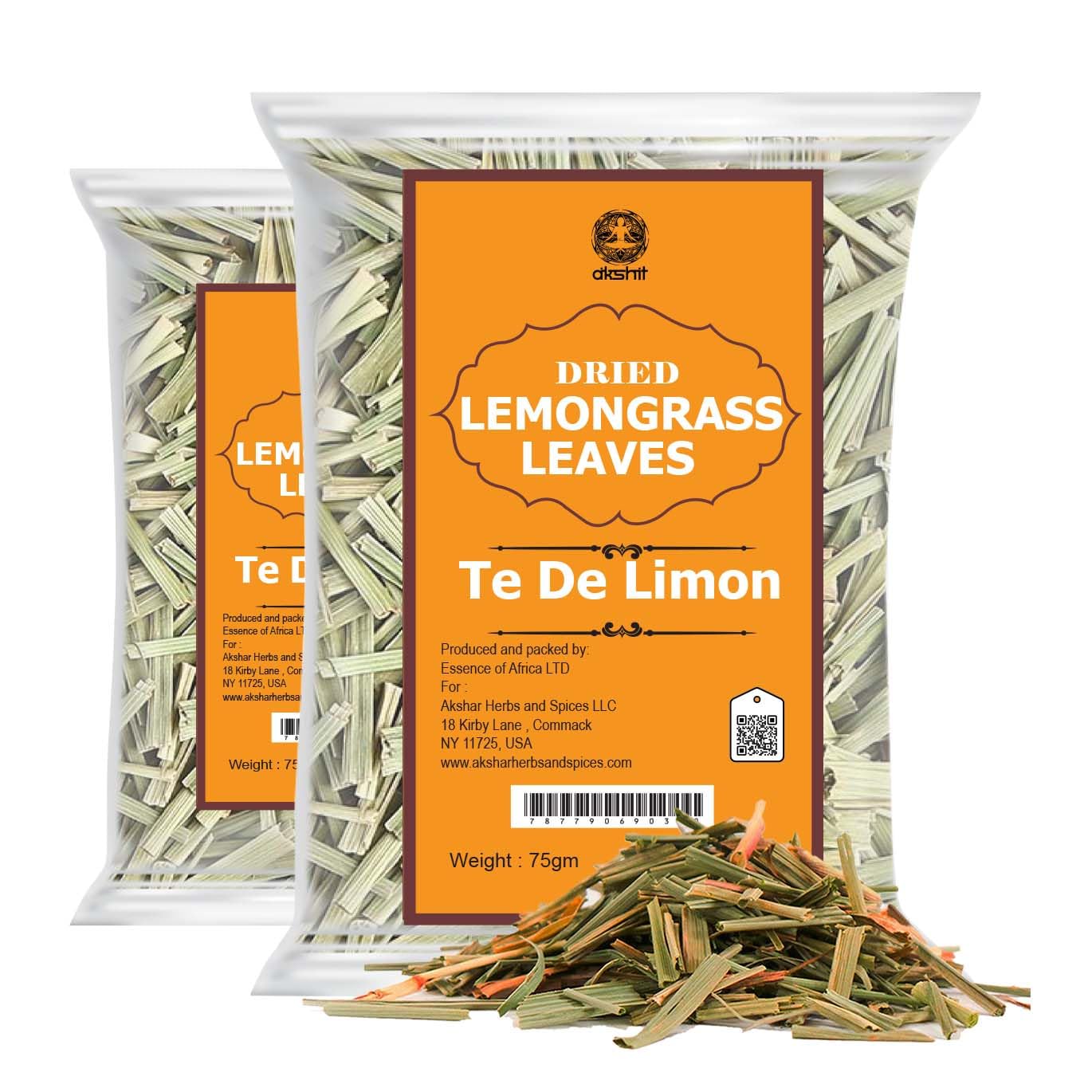 Akshit Moringa Leaves, 2.6oz, Dried From Fresh MoringaOleifera Leaves, Hojas De Moringa Secas, Loose Leaf Tea, Drumstick Tree Leaf, Non-GMO