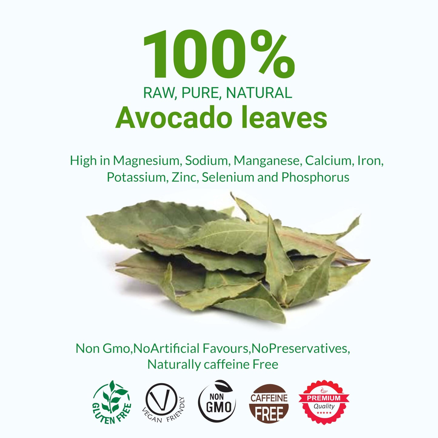 Akshit Natural Moringa Leaves, Dried From Fresh Leaves, MoringaOleifera Leaf Tea, Caffeine Free, Hojas De Moringa Secas, Non GMO. 2.6oz.