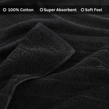 Casa Platino 100% Cotton 2 Pack Bath Towels (30"x60") - Ring Spun Cotton - Large Towels for Bathroom - Quick Drying, Highly Soft & Absorbent Shower Towel Set - Hotel & Spa Quality - White Towel Set