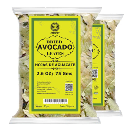 Akshit Moringa Leaves, 2.6oz, Dried From Fresh MoringaOleifera Leaves, Hojas De Moringa Secas, Loose Leaf Tea, Drumstick Tree Leaf, Non-GMO