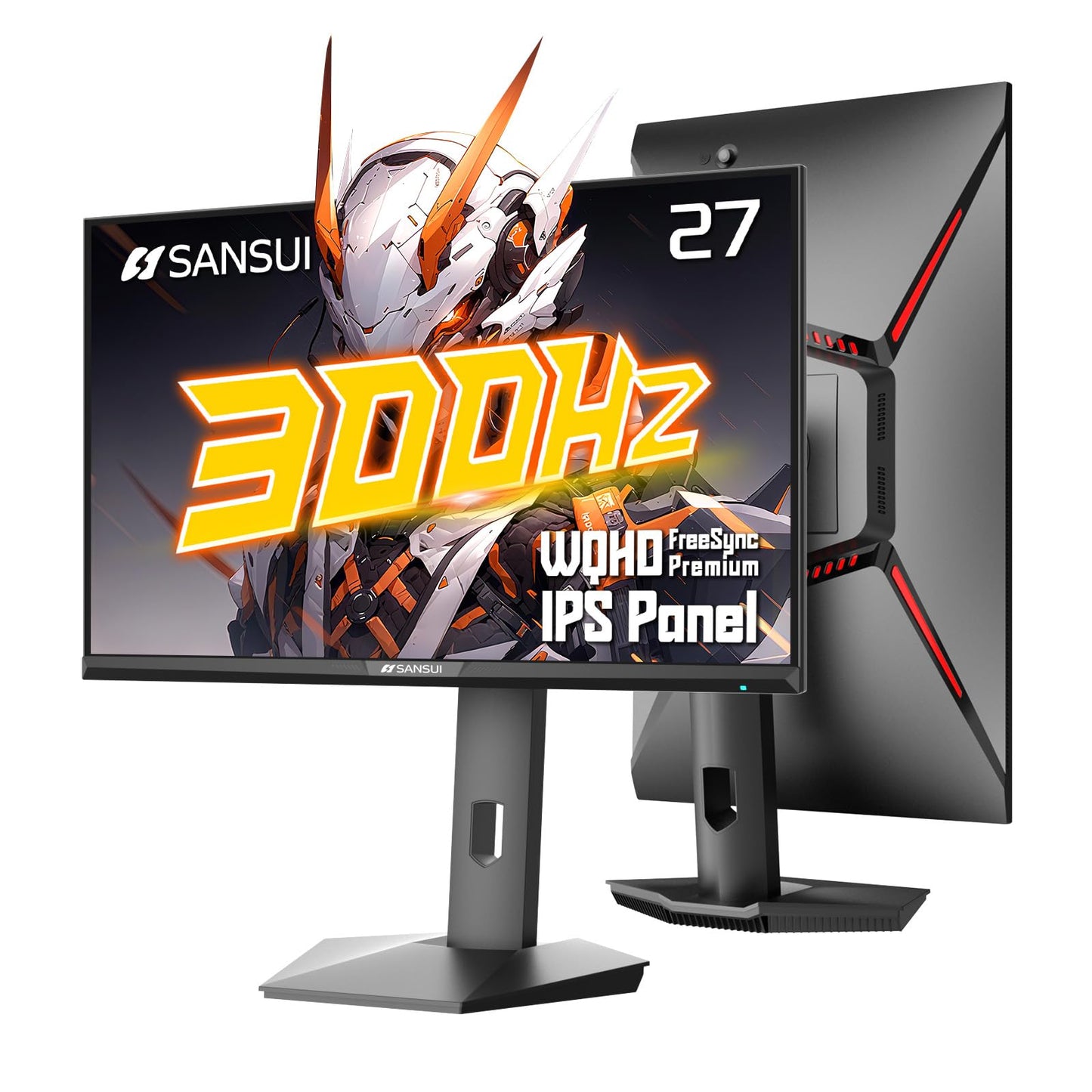 SANSUI 34 Inch 240Hz Ultrawide Curved Gaming Monitor UWQHD 3440×1440, 21:9 2K Curved Monitor 1500R,HDR400,Fast VA, PIP/PBP,AI Crosshair,AIPQ(Visual Enhance),MPRT 1ms,HDMI2.1 * 2,DP1.4 * 2