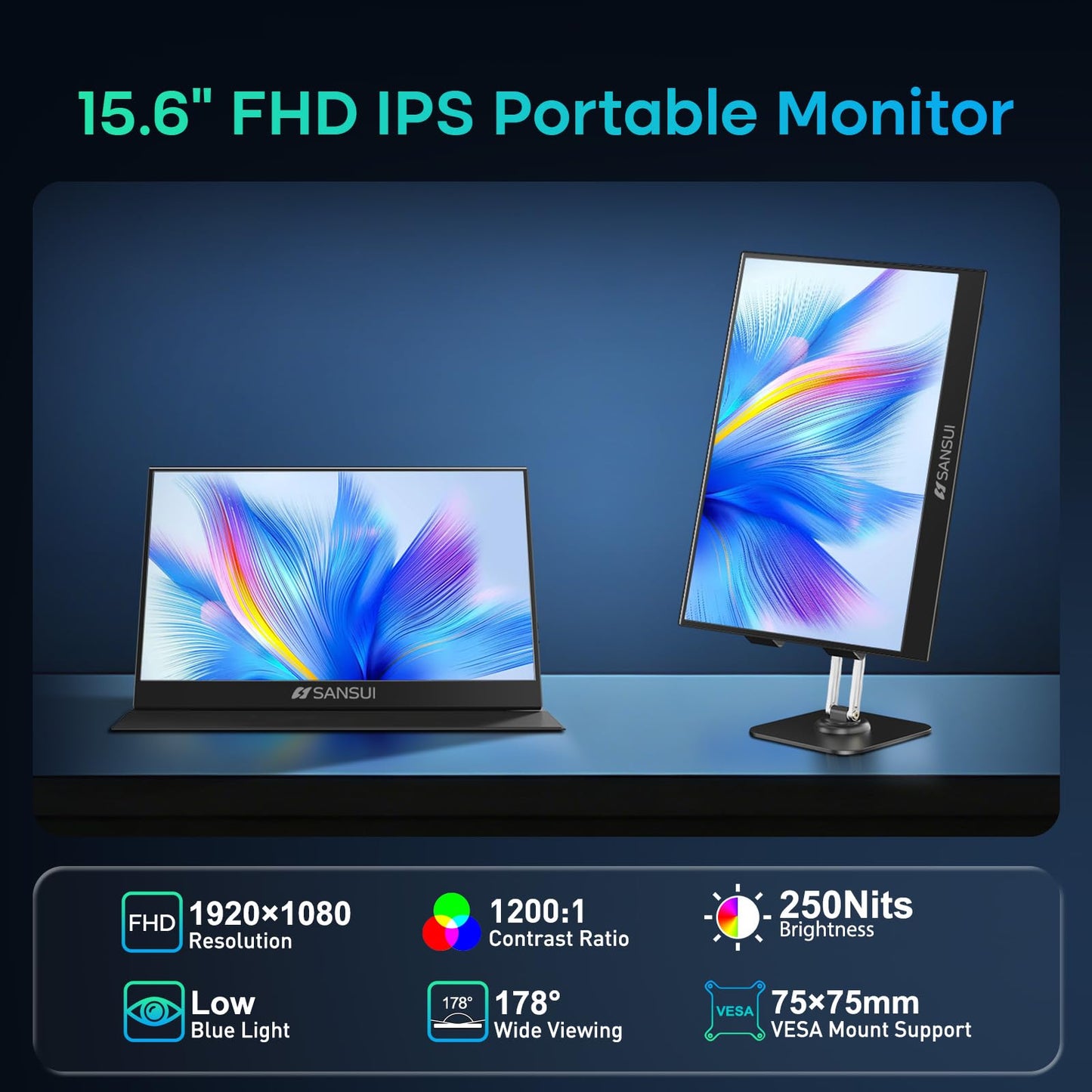 SANSUI 34-Inch Curved Gaming Monitor UWQHD 3440 x 1440P Up to 200Hz 165Hz Curved 1500R - PIP/PBP, OD 1ms, HDR, 300nits, sRGB 130%, DCI-P3 97%,AI Crosshair,HDMI2.1x2,DP1.4(Cable Included)