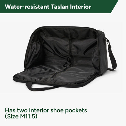 Halfday Convertible 2-in-1 Garment Duffel Weekender Bag 45L | Wrinkle-Free Travel, Hanging Suit Compartment, Shoe Pockets, Trolley Sleeve. Durable & Water-Resistant Carry-On, Hunter