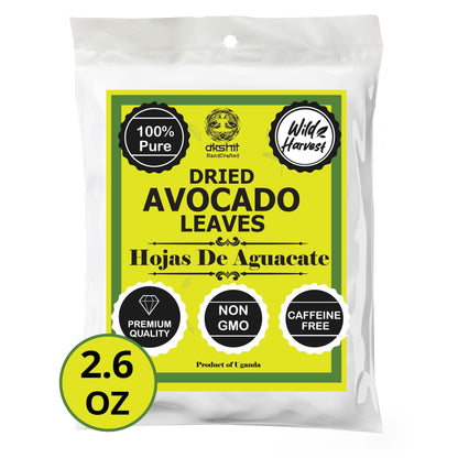Akshit Natural Moringa Leaves, Dried From Fresh Leaves, MoringaOleifera Leaf Tea, Caffeine Free, Hojas De Moringa Secas, Non GMO. 2.6oz.