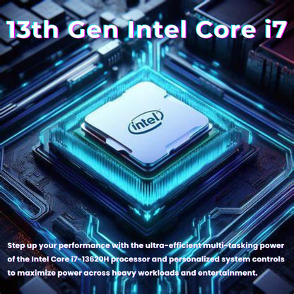 Lenovo IdeaCentre I Gen 9 27" Business All-in-One Desktop, 27" FHD 100Hz Touchscreen, Intel Core i7-13620H, 32GB DDR5 RAM, 1TB SSD, Wi-Fi 6, Windows 11 Pro, Grey + with A-Data 512 External SSD Bundle