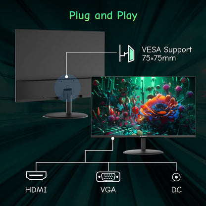 SANSUI 27 Inch Curved 240Hz Gaming Monitor FHD 1080P, 1500R Curve Computer Monitor, 130% sRGB, 4000:1 Contrast, HDR, FreeSync, MPRT 1Ms, Low Blue Light, HDMI DP Ports, Metal Stand, DP Cable Incl.
