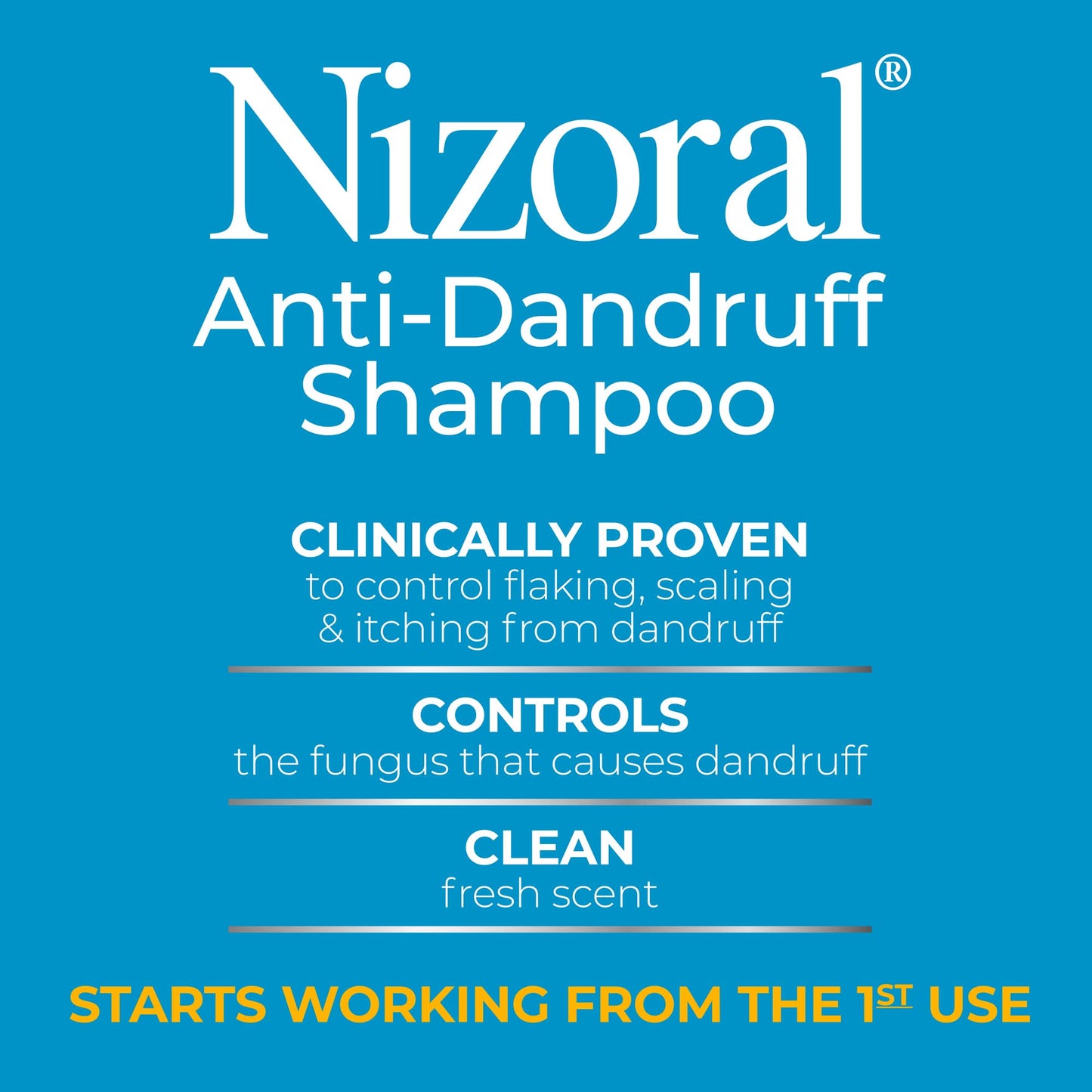 Nizoral 2-in-1 Anti Dandruff Shampoo and Conditioner, 14 Fl Oz, 1% Ketoconazole