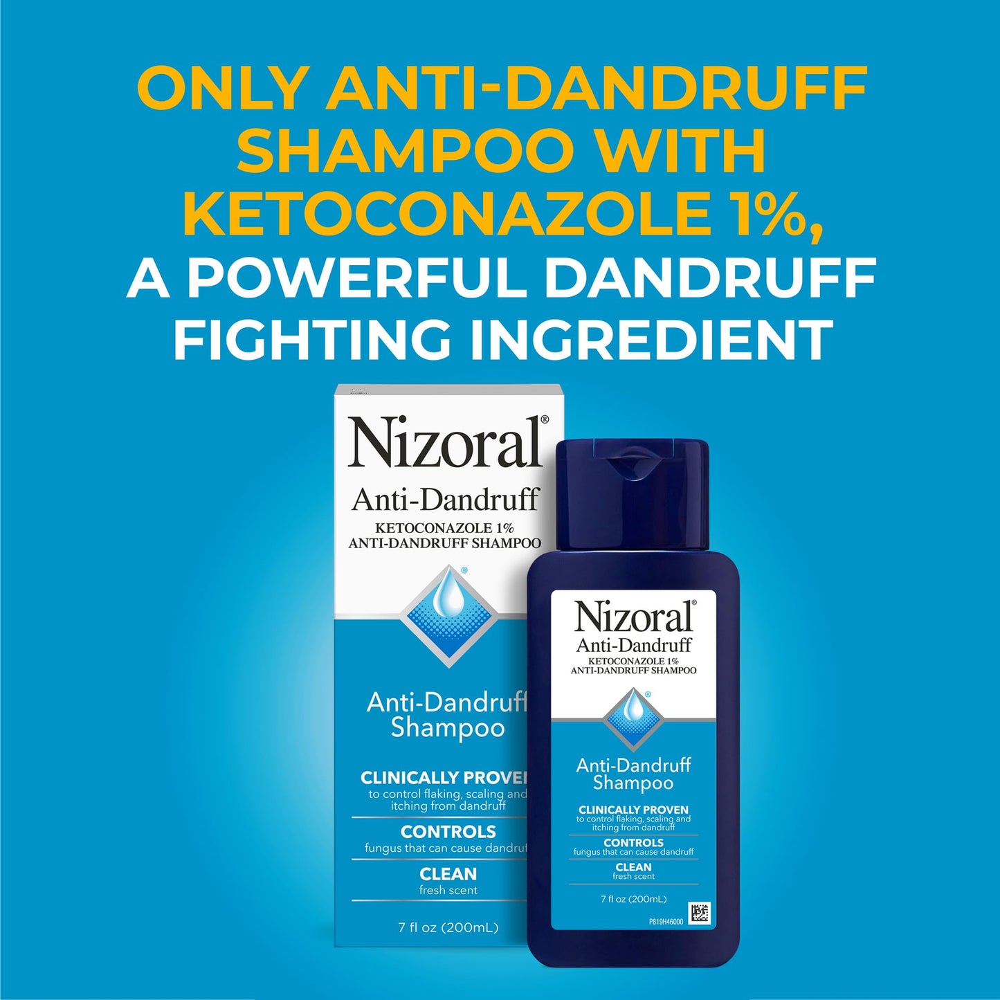 Nizoral 2-in-1 Anti Dandruff Shampoo and Conditioner, 14 Fl Oz, 1% Ketoconazole