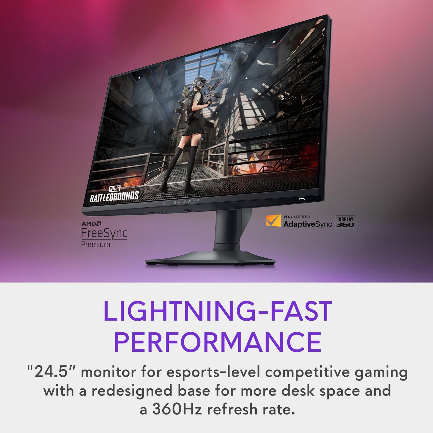 Alienware 34 Curved Gaming Monitor – AW3425DWM - 34-inch WQHD 180Hz 1ms Display, 1500R, AMD FreeSync Premium, VESA AdaptiveSync.
