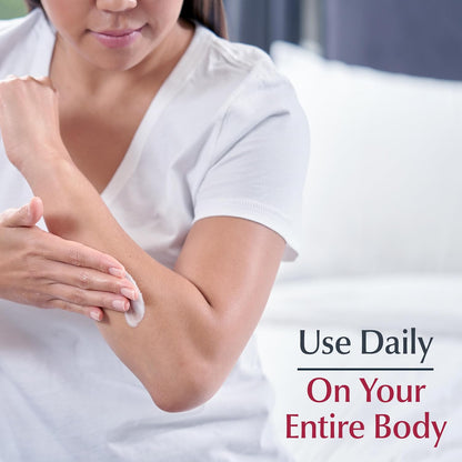 Eucerin Advanced Repair Body Cream, Urea Enriched, Unscented Body Cream for Dry Skin With Triple Moisturizing Complex, 8 OZ Tube