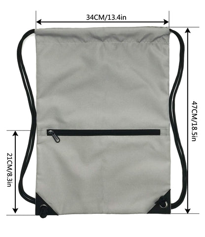 HOLYLUCK Drawstring Backpack Bag Sport Gym Sackpack