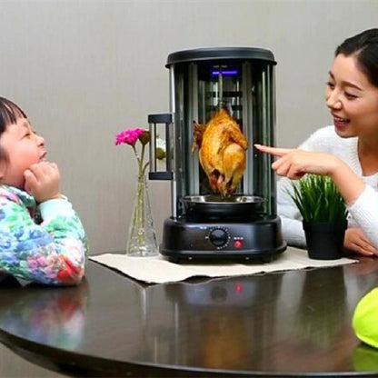 Indoor Electric Smokeless Rotisserie & Skewer Stove