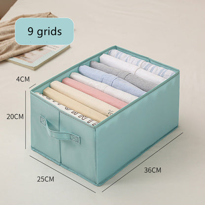 Large Capacity Folding Clothes Drawer Divider