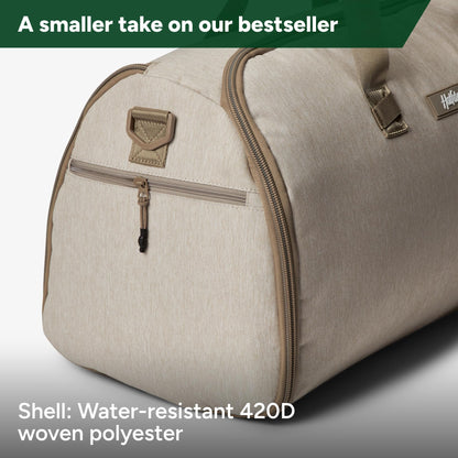Halfday Convertible 2-in-1 Garment Duffel Weekender Bag 45L | Wrinkle-Free Travel, Hanging Suit Compartment, Shoe Pockets, Trolley Sleeve. Durable & Water-Resistant Carry-On, Hunter