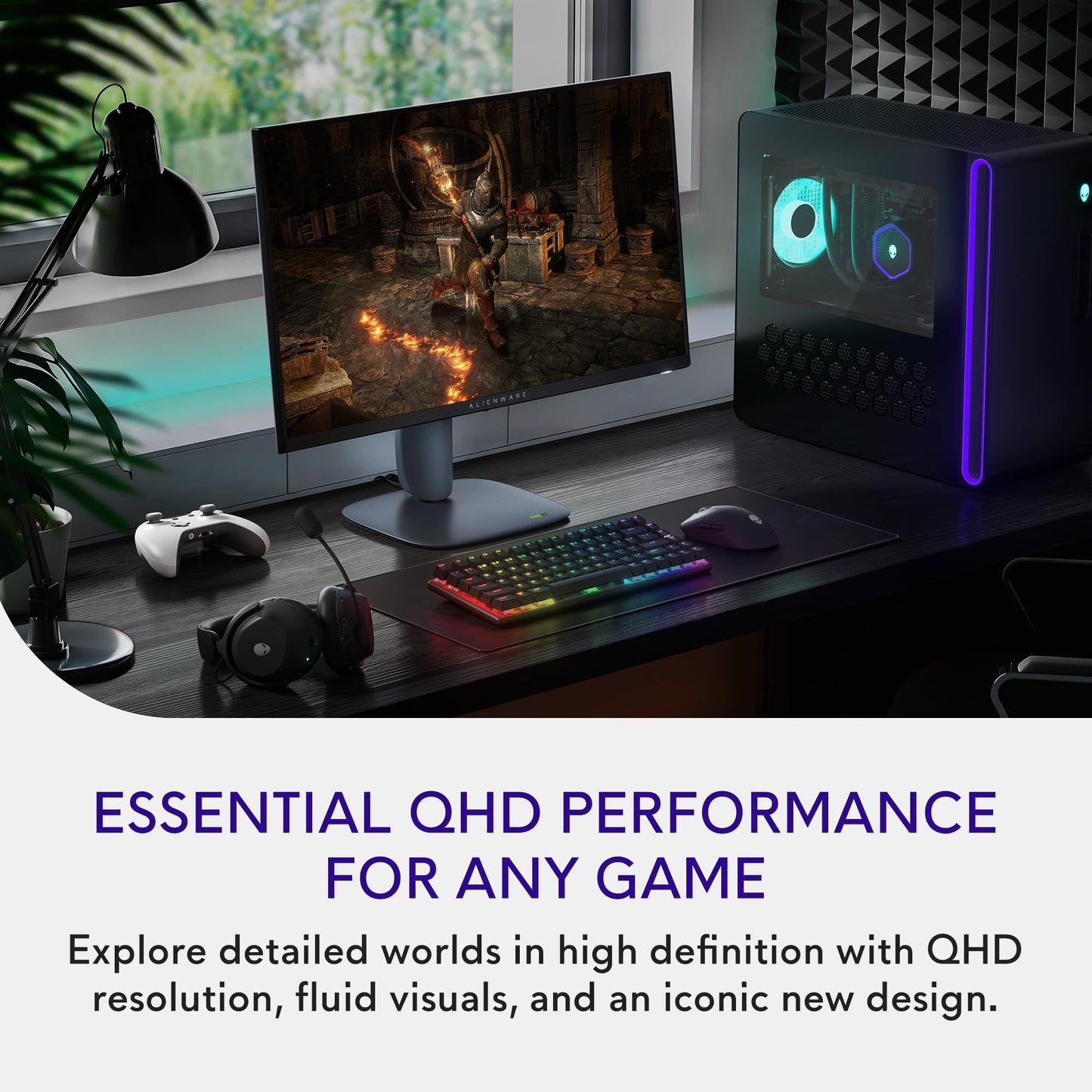 Alienware 34 Curved Gaming Monitor – AW3425DWM - 34-inch WQHD 180Hz 1ms Display, 1500R, AMD FreeSync Premium, VESA AdaptiveSync.