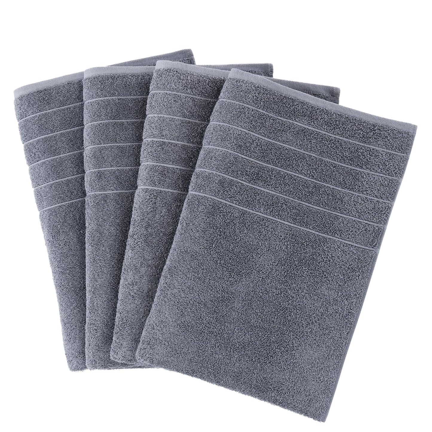 Casa Platino 100% Cotton 2 Pack Bath Towels (30"x60") - Ring Spun Cotton - Large Towels for Bathroom - Quick Drying, Highly Soft & Absorbent Shower Towel Set - Hotel & Spa Quality - White Towel Set