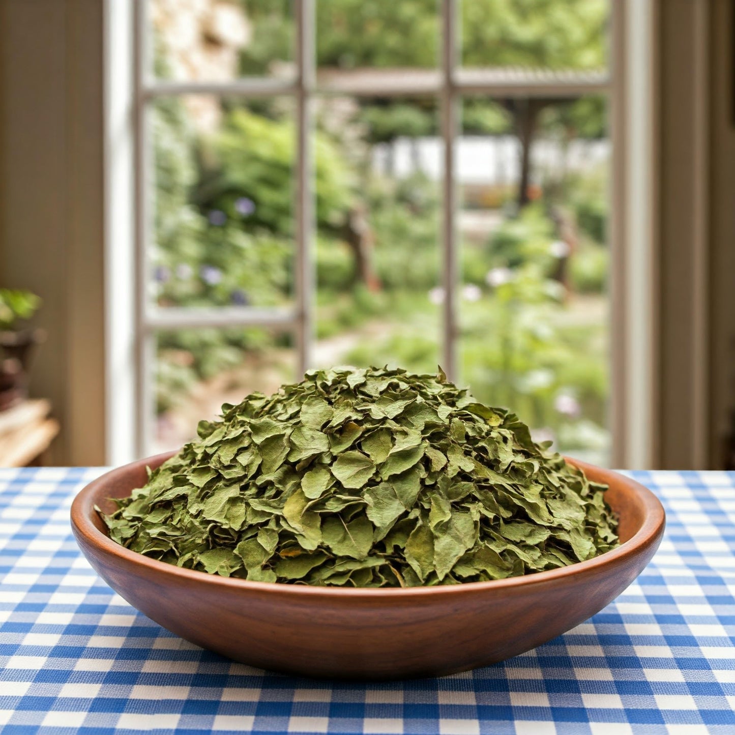 Akshit Moringa Leaves, 2.6oz, Dried From Fresh MoringaOleifera Leaves, Hojas De Moringa Secas, Loose Leaf Tea, Drumstick Tree Leaf, Non-GMO