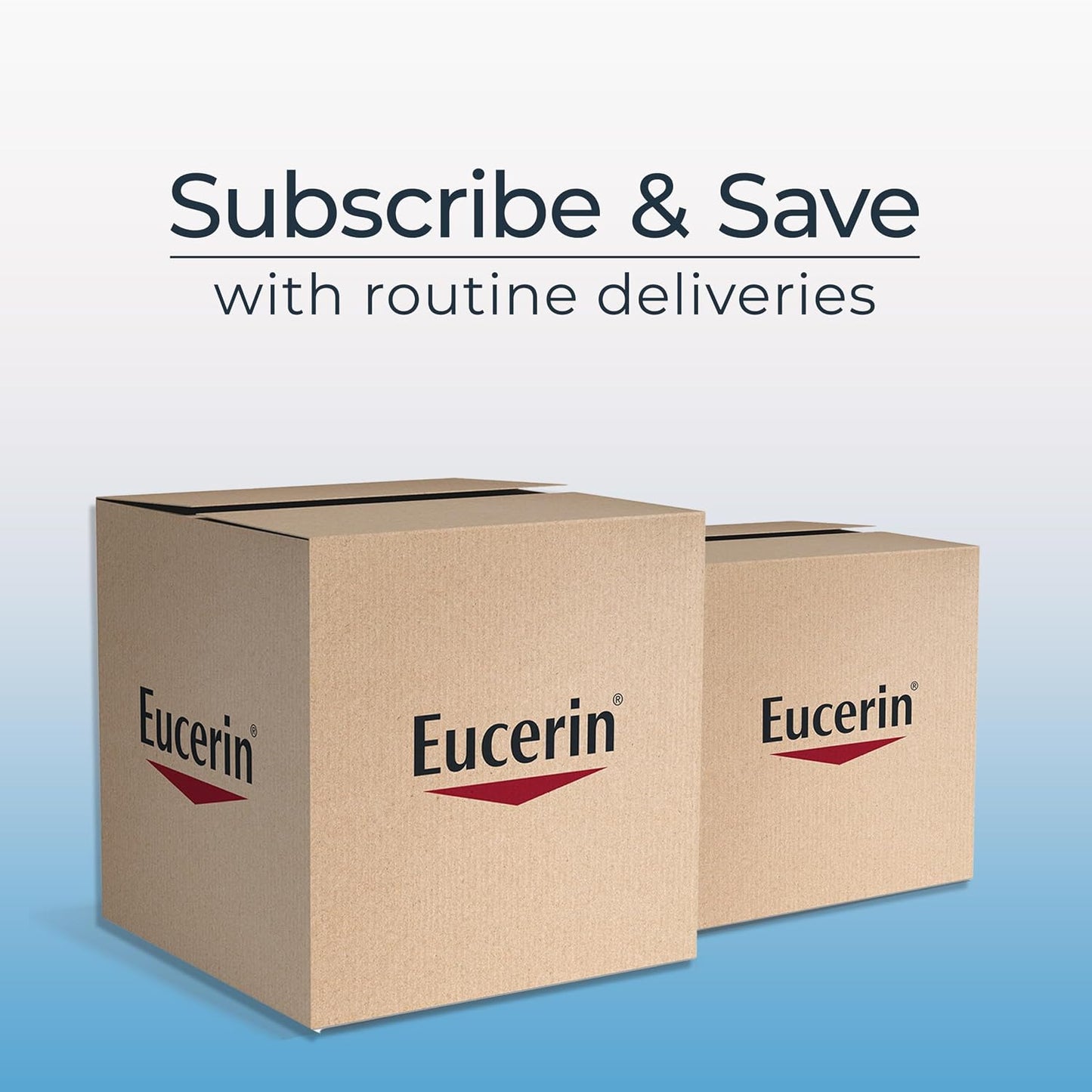 Eucerin Advanced Repair Body Cream, Urea Enriched, Unscented Body Cream for Dry Skin With Triple Moisturizing Complex, 8 OZ Tube