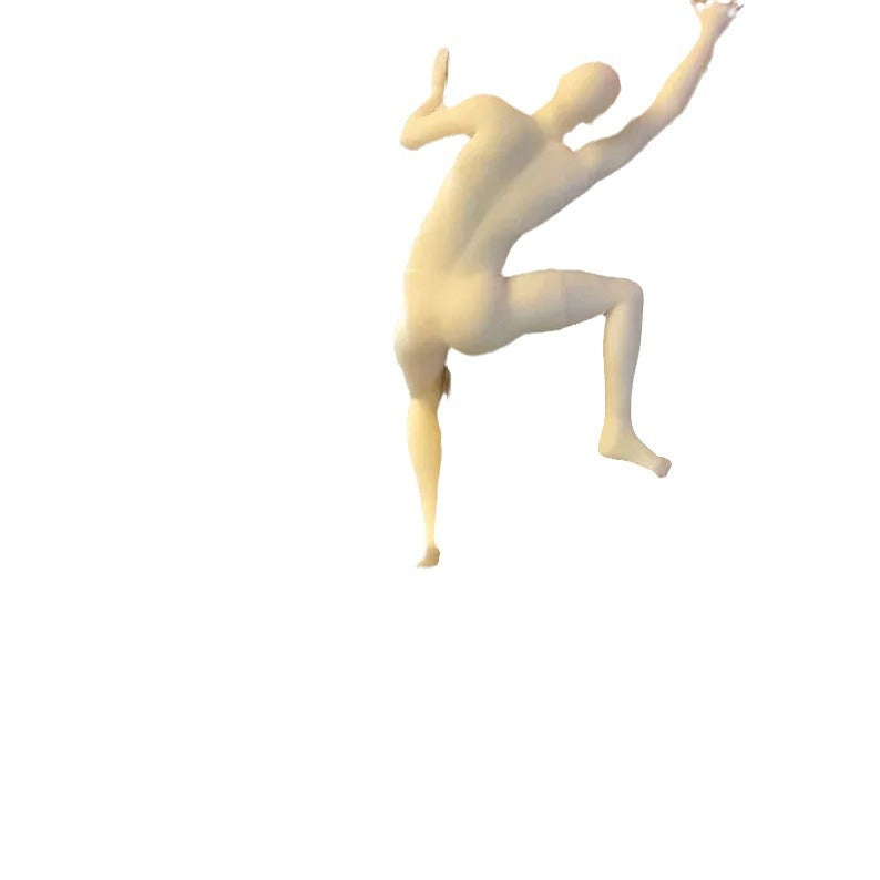 Unique Climber Sculpture Wall Decor Art