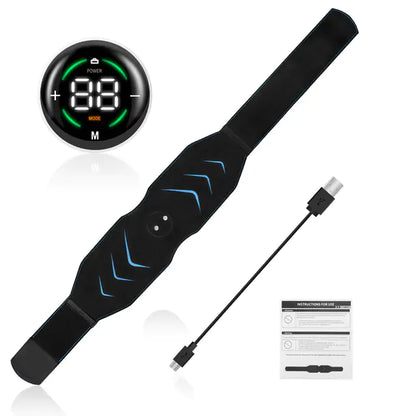 Ceinture amincissante abdominale avec stimulateur musculaire EMS