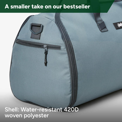 Halfday Convertible 2-in-1 Garment Duffel Weekender Bag 45L | Wrinkle-Free Travel, Hanging Suit Compartment, Shoe Pockets, Trolley Sleeve. Durable & Water-Resistant Carry-On, Hunter
