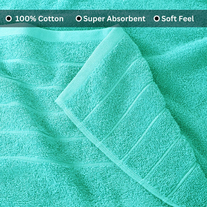 Casa Platino 100% Cotton 2 Pack Bath Towels (30"x60") - Ring Spun Cotton - Large Towels for Bathroom - Quick Drying, Highly Soft & Absorbent Shower Towel Set - Hotel & Spa Quality - White Towel Set