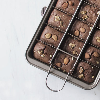Non-Stick Square Brownie Cake Baking Pan