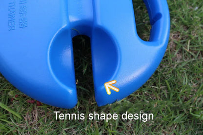 Solo Tennis Trainer Rebound Ball Exercise Tennis Training Machine Sparring Device Tool Accessories Tennis Practice Trainer