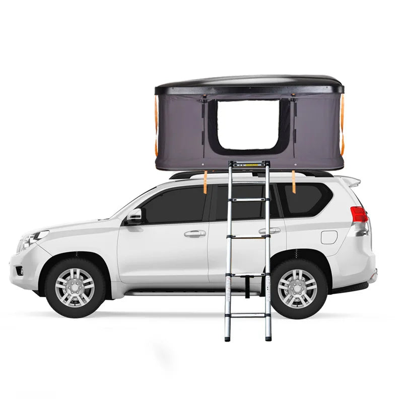 Folding Camping Truck Rooftop Tent 2-3 Person Large Hard Shell Car Roof Top Tent Outdoor Adventure