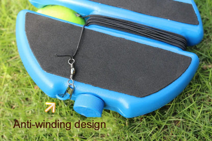 Solo Tennis Trainer Rebound Ball Exercise Tennis Training Machine Sparring Device Tool Accessories Tennis Practice Trainer