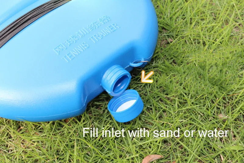 Solo Tennis Trainer Rebound Ball Exercise Tennis Training Machine Sparring Device Tool Accessories Tennis Practice Trainer