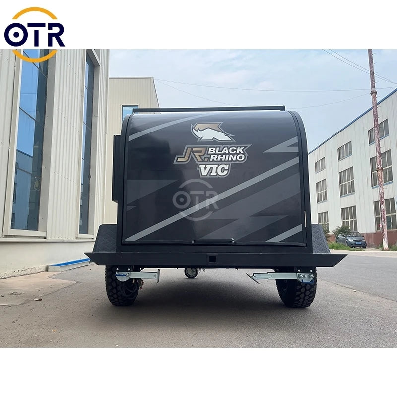 Factory Direct Supply Light Weight Camper Trailer Towing Aluminum Overland Travel Trailers Mini Rv