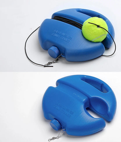 Solo Tennis Trainer Rebound Ball Exercise Tennis Training Machine Sparring Device Tool Accessories Tennis Practice Trainer