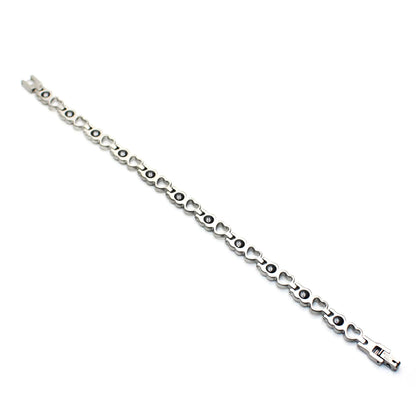Fashion Magnetic Health Love Stainless Steel Classic Charm Bracelet Unisex Elega