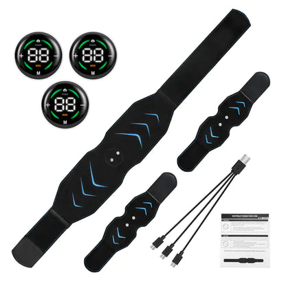 Ceinture amincissante abdominale avec stimulateur musculaire EMS