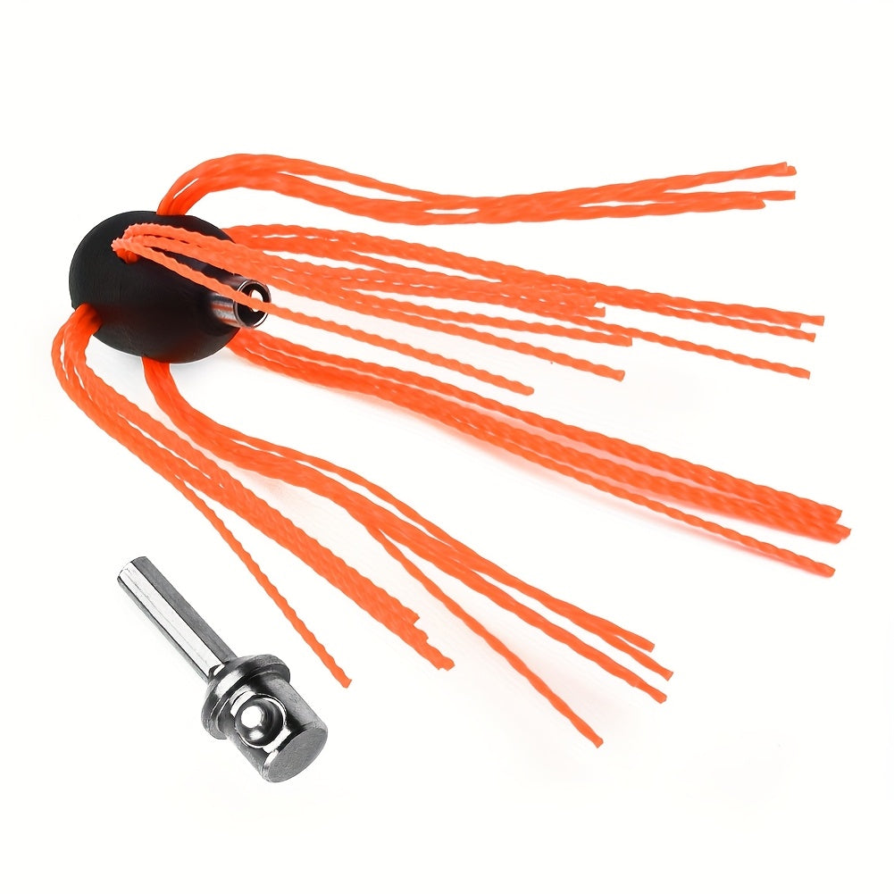 Reusable Nylon Chimney Brush Head with Tassels