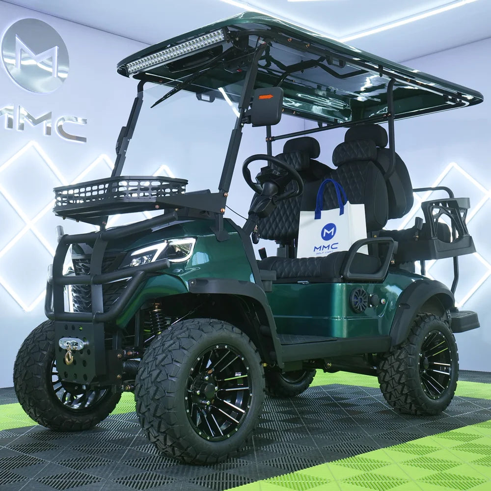 Hot Sale CE approve Independent Suspension LED Lights Off Road Buggy 2 4 6 Seater Electric Golf Cart
