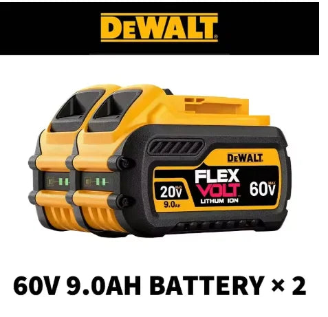 DeWalt 60V 9Ah Lithium-Ion Replacement Battery – DCB609 Series | Compatible with DCD887, DCD805, DCF880 & More