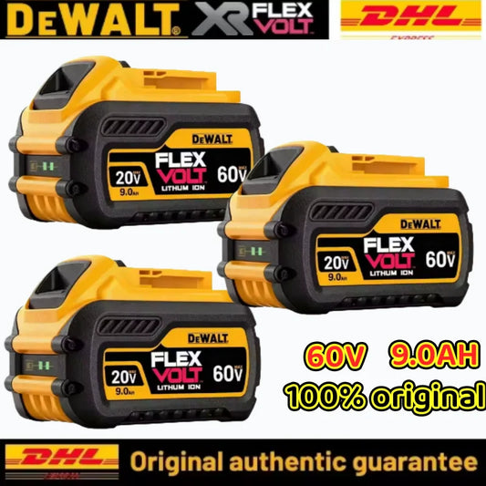 DeWalt 60V 9Ah Lithium-Ion Replacement Battery – DCB609 Series | Compatible with DCD887, DCD805, DCF880 & More