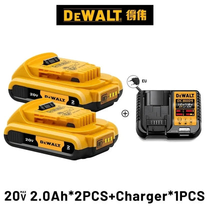 DeWalt 20V Replacement Battery – 2Ah, 5Ah, 6Ah & 9Ah Li-Ion | Compatible with DCB200, DCB205, DCD & DCF Series