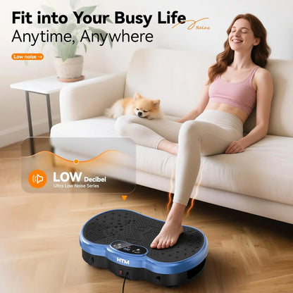 Whole Body Fitness Massage Calorie Counter Vibration Plate 120 Speed Levels Professional Machine for Effortless Body Sculpting