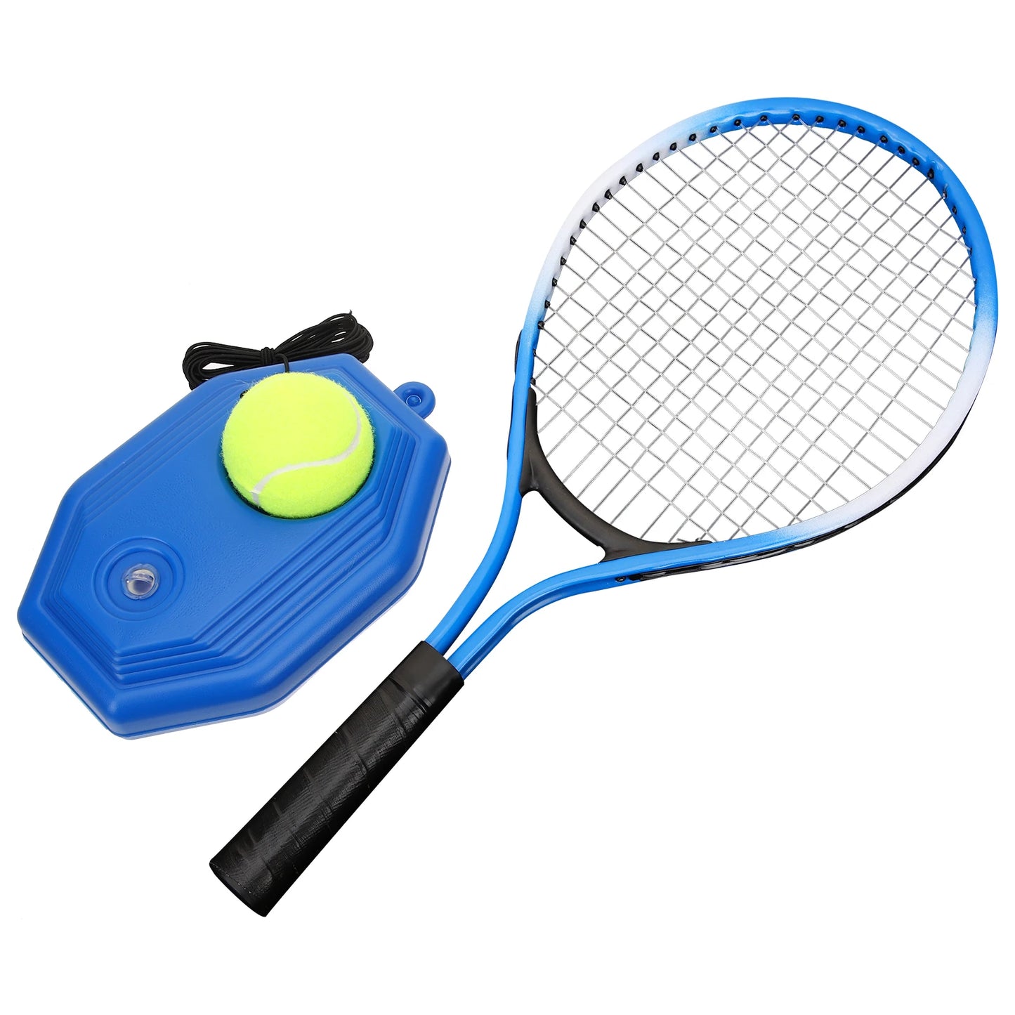 Tennis Trainer Rebound Ball Solo Training Equipment for Beginners Exercise Single Player Self Practice for Park Garden Backyard