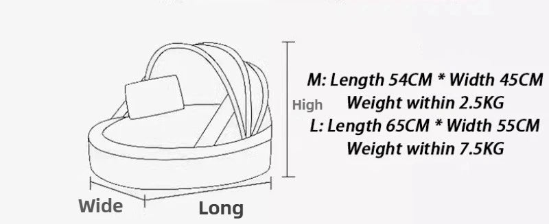 Indoor Dog Kennel Soft Playpen Booth Dogs Villa Luxury Small Dogs Cradle Beds Sleeping Teddy Large Doghouse Cat Pets Supplies