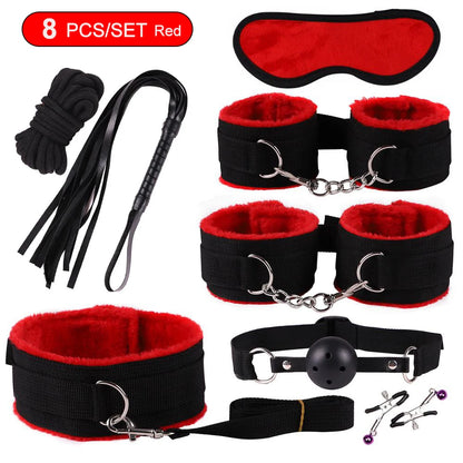 BDSM Kits Sex Bondage Vibrators Sex toys for Women Couples Adult 18 Handcuffs erotic accessories anal plug Dildo Sexy Toys Shop