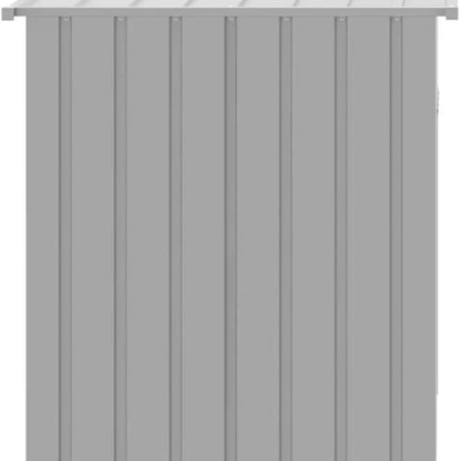 Galvanized Steel Dog House with Practical Roof and Convenient Entrance, Versatile Use for Playing, Exercising, Training – Light