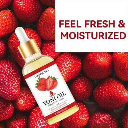 Female intimate essential oil, rose strawberry essential oil, YONI Oil