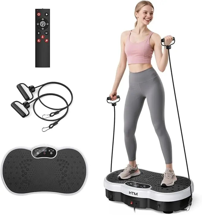 Whole Body Fitness Massage Calorie Counter Vibration Plate 120 Speed Levels Professional Machine for Effortless Body Sculpting